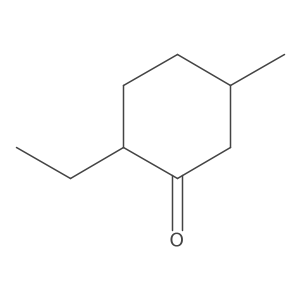 2-Ethyl-5-methylcyclohexan-1-one Structure