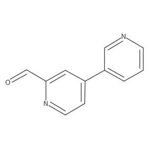 [3,4'-Bipyridine]-2'-carbaldehyde Structure
