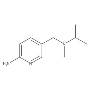 5-((Isopropyl(methyl)amino)methyl)pyridin-2-amine结构式