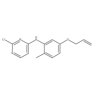 2-Chloro-N-[2-methyl-5-(2-propen-1-yloxy)phenyl]-4-pyrimidinamine结构式