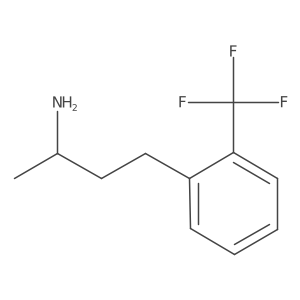 4-[2-(Trifluoromethyl)phenyl]butan-2-amine结构式