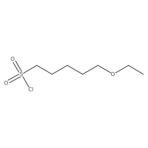 5-Ethoxypentane-1-sulfonyl chloride结构式