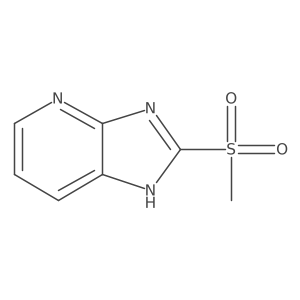 2-(methylsulfonyl)-3H-imidazo[4,5-b]pyridine Structure