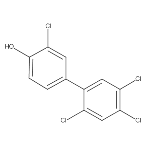 2a(2),3,4a(2),5a(2)-Tetrachloro[1,1a(2)-biphenyl]-4-ol Structure