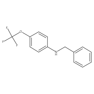 4-(Trifluoromethoxy)-N-benzylaniline Structure