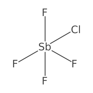 Antimony chloride fluoride (SbClF4) Structure