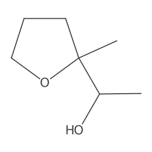 (1R)-1-(2-methyloxolan-2-yl)ethan-1-ol结构式