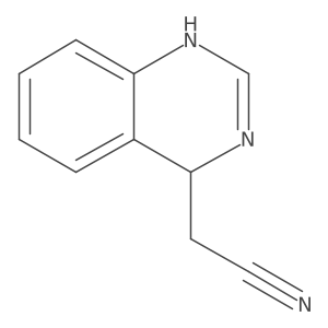 2-(1,4-Dihydroquinazolin-4-yl)acetonitrile Structure