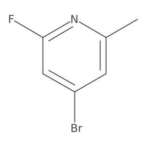 4-Bromo-2-fluoro-6-(methyl-d3)-pyridine结构式