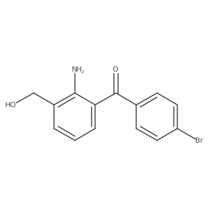 [2-Amino-3-(hydroxymethyl)phenyl]methanone Structure