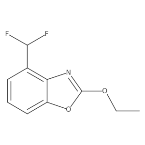 4-(Difluoromethyl)-2-ethoxybenzo[d]oxazole Structure