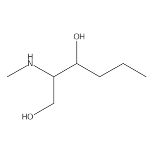 1,3-Hexanediol, 2-(methylamino)-结构式