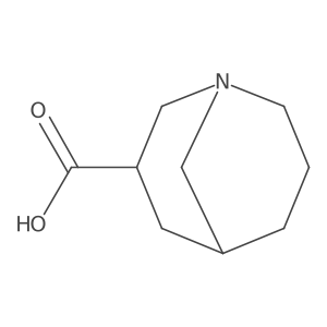 1-Azabicyclo[3.3.1]nonane-3-carboxylic acid Structure