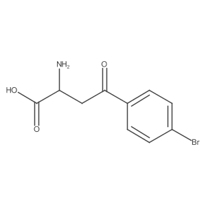 2-Amino-4-(4-bromophenyl)-4-oxobutanoic acid Structure