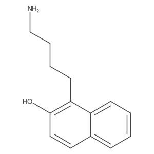 1-(4-Aminobutyl)naphthalen-2-ol Structure
