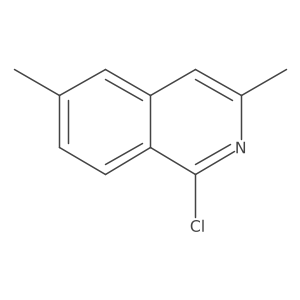 1-Chloro-3,6-dimethylisoquinoline结构式