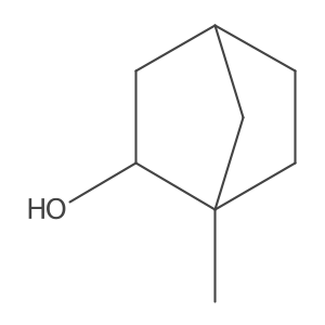 Bicyclo[2.2.1]heptan-2-ol, 1-methyl-, (1S,2S,4S)- Structure