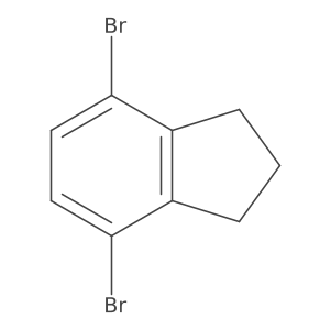 4,7-dibromo-2,3-dihydro-1H-indene Structure