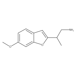 2-(6-Methoxy-1-benzofuran-2-yl)propan-1-amine结构式