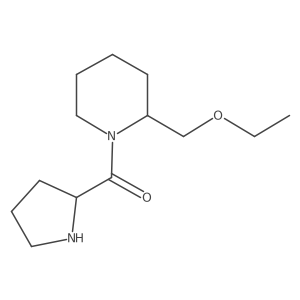 2-(Ethoxymethyl)-1-prolylpiperidine Structure