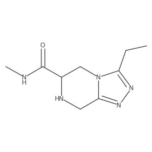 3-ethyl-N-methyl-5H,6H,7H,8H-[1,2,4]triazolo[4,3-a]pyrazine-6-carboxamide Structure