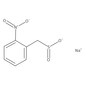 Sodium (2-nitrophenyl)methanesulfinate结构式
