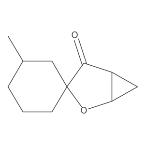 5'-Methyl-2-oxaspiro[bicyclo[3.1.0]hexane-3,1'-cyclohexane]-4-one Structure