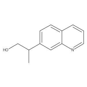 (2R)-2-Quinolin-7-ylpropan-1-ol Structure