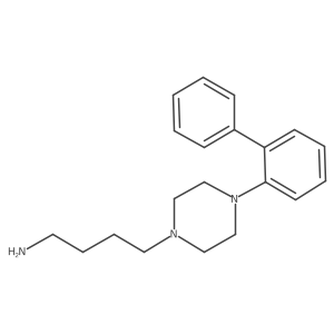 4-(4-Biphenyl-2-yl-piperazin-1-yl)-butylamine Structure