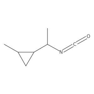 1-(1-Isocyanatoethyl)-2-methylcyclopropane Structure