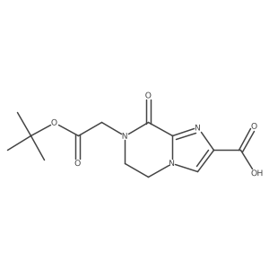 7-[2-(tert-butoxy)-2-oxoethyl]-8-oxo-5H,6H,7H,8H-imidazo[1,2-a]pyrazine-2-carboxylic acid Structure