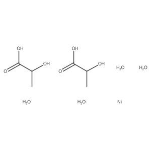 Nickel(II) lactate tetrahydrate结构式