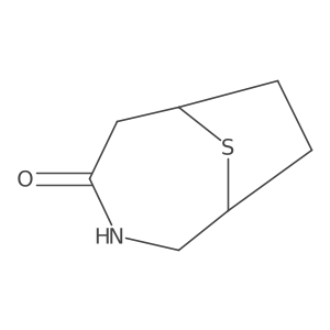 9-Thia-3-azabicyclo[4.2.1]nonan-4-one Structure