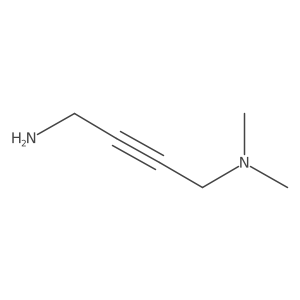 (4-Aminobut-2-yn-1-yl)dimethylamine Structure