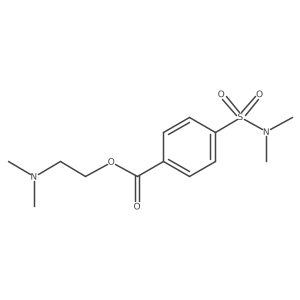 2-(Dimethylamino)ethyl 4-[(dimethylamino)sulfonyl]benzoate Structure