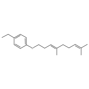 1-[(4,8-Dimethyl-3,7-nonadien-1-yl)oxy]-4-ethylbenzene Structure