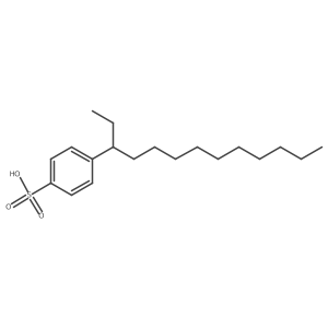 4-(Tridecan-3-yl)benzene-1-sulfonic acid Structure