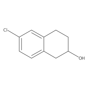 6-Chloro-1,2,3,4-tetrahydro-2-naphthalenol结构式