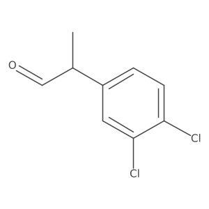 2-(3,4-Dichlorophenyl)propanal Structure