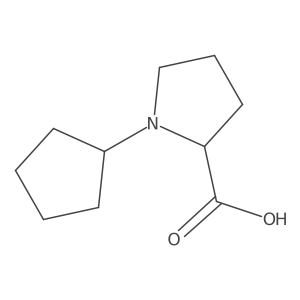 Cyclopentyl-L-proline Structure