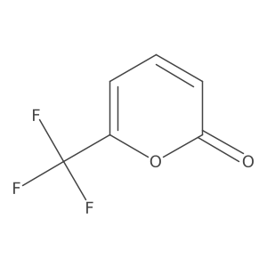 6-(Trifluoromethyl)-2H-pyran-2-one Structure