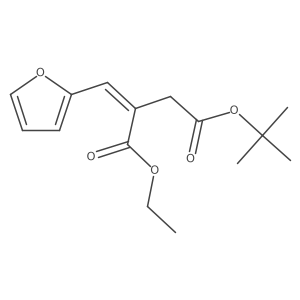 4-tert-butyl 1-ethyl (2E)-2-(2-furylmethylene)succinate Structure