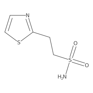 2-Thiazoleethanesulfonamide结构式
