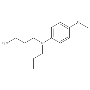 N1-(4-Methoxyphenyl)-N1-propyl-1,3-propanediamine结构式