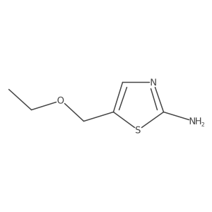 5-(Ethoxymethyl)thiazol-2-amine结构式