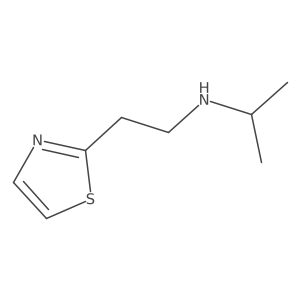 (Propan-2-yl)[2-(1,3-thiazol-2-yl)ethyl]amine Structure