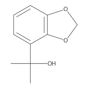 1-(Benzo[1,3]dioxol-4-yl)-1-methylethanol Structure