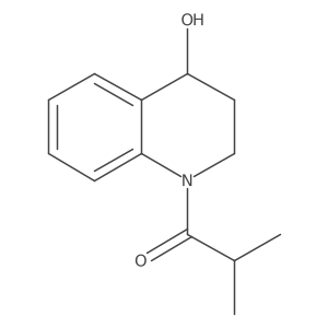 1-(4-Hydroxy-3,4-dihydroquinolin-1(2h)-yl)-2-methylpropan-1-one结构式