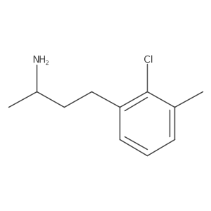 (2S)-4-(2-chloro-3-methylphenyl)butan-2-amine Structure