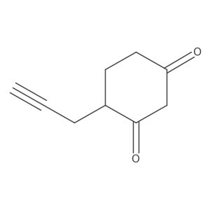 4-Prop-2-ynylcyclohexane-1,3-dione Structure